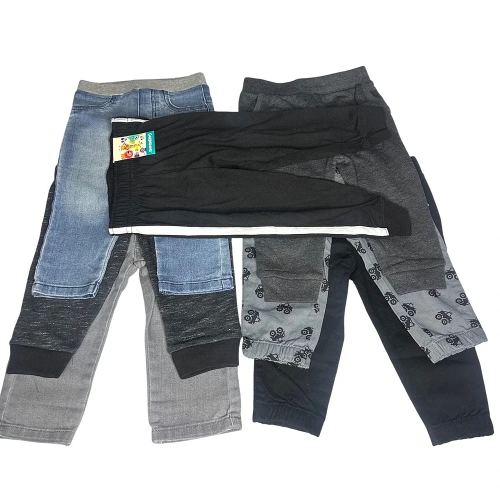 Lot Of 12 NWT‎ Garanimals Baby Boy Pants And Long Sleeve Onesies Size 18 Months